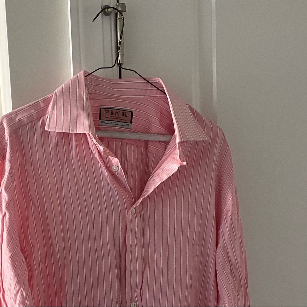 Thomas Pink Button Down Shirt - Picture 3 of 7